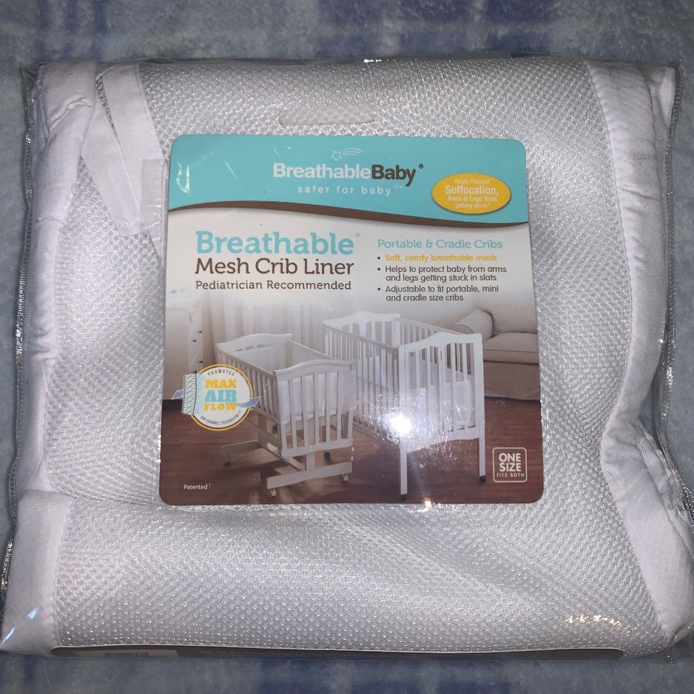 💛 3 for 15 💛Mesh crib liner
